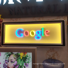 Colorful 3d customer design advertising alphabet letters sign outdoor and enseigne publicitaire